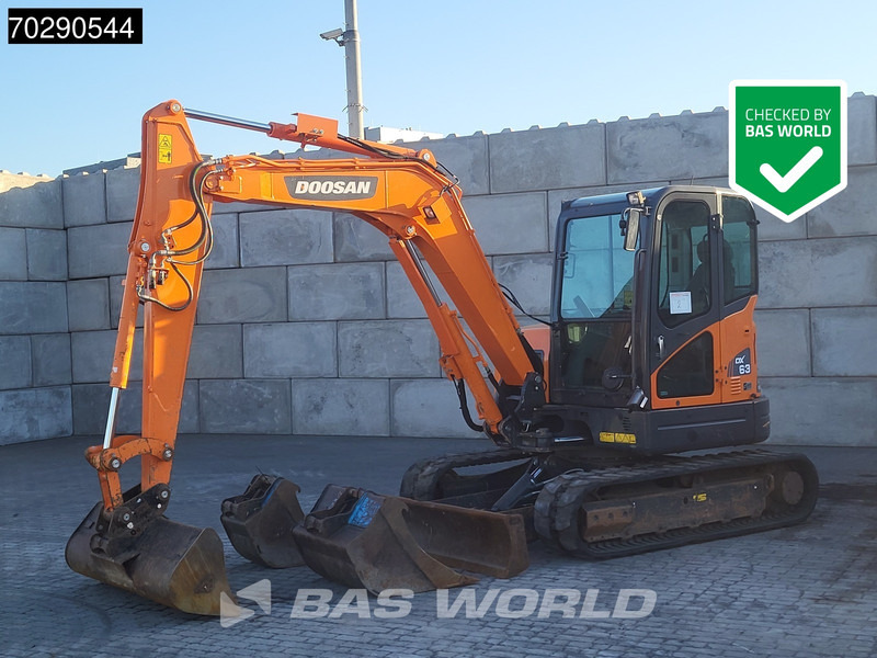 Doosan DX63-3 - Miniexcavadora: foto 1 Doosan DX63-3 - Miniexcavadora: foto 1