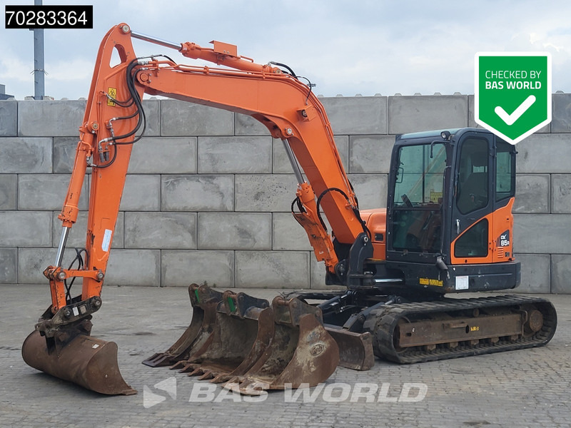 Doosan DX85 R-3 4 BUCKETS - Miniexcavadora: foto 1 Doosan DX85 R-3 4 BUCKETS - Miniexcavadora: foto 1