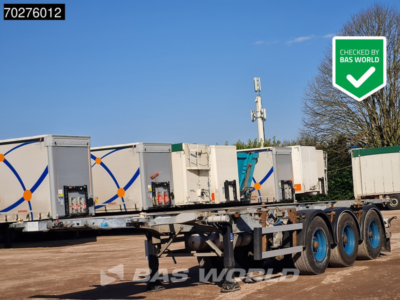 Groenewegen 30CC-14-27 Liftachse NL-Trailer 20ft. 30ft. - Semirremolque portacontenedore/ Intercambiable: foto 1 Groenewegen 30CC-14-27 Liftachse NL-Trailer 20ft. 30ft. - Semirremolque portacontenedore/ Intercambiable: foto 1