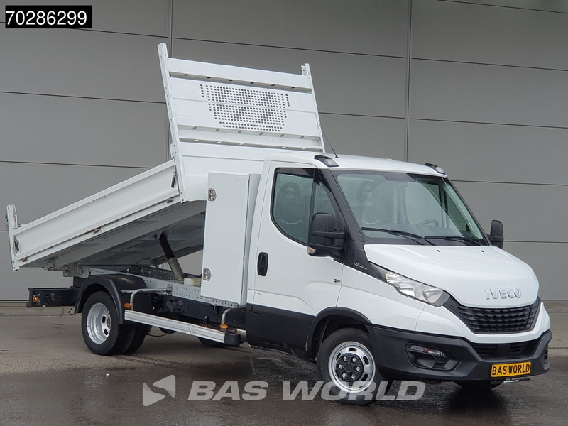 Iveco Daily 35C14 Open Laadbak met Kist Dubbellucht 3,5t Trekhaak Airco Cruise Euro6 Pritsche Pickup Open Box 2m3 A/C Towbar Cruise control - Furgoneta caja abierta: foto 3 Iveco Daily 35C14 Open Laadbak met Kist Dubbellucht 3,5t Trekhaak Airco Cruise Euro6 Pritsche Pickup Open Box 2m3 A/C Towbar Cruise control - Furgoneta caja abierta: foto 3