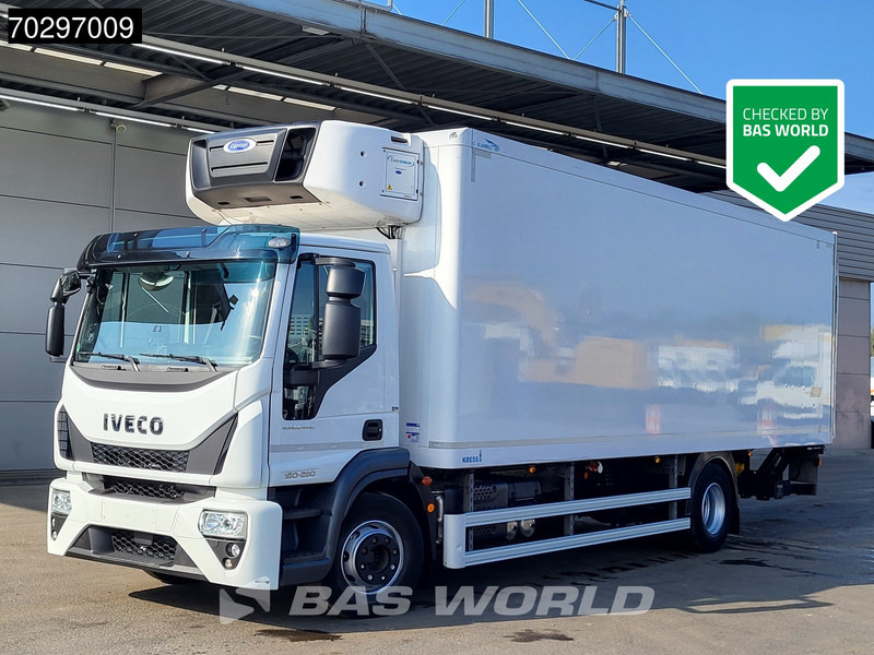Iveco Eurocargo 160E280 4X2 Carrier Supra 1250 MT 1500kg Ladebordwand Automatic ACC Euro 6 - Camión frigorífico: foto 1 Iveco Eurocargo 160E280 4X2 Carrier Supra 1250 MT 1500kg Ladebordwand Automatic ACC Euro 6 - Camión frigorífico: foto 1