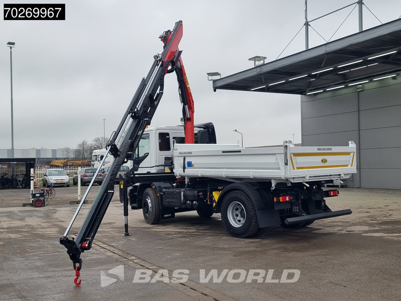 Iveco Eurocargo 180E320 4X2 Steelsuspension 3-Seiten Palfinger PK12.501 Euro 6 - Camión volquete, Camión grúa: foto 5 Iveco Eurocargo 180E320 4X2 Steelsuspension 3-Seiten Palfinger PK12.501 Euro 6 - Camión volquete, Camión grúa: foto 5