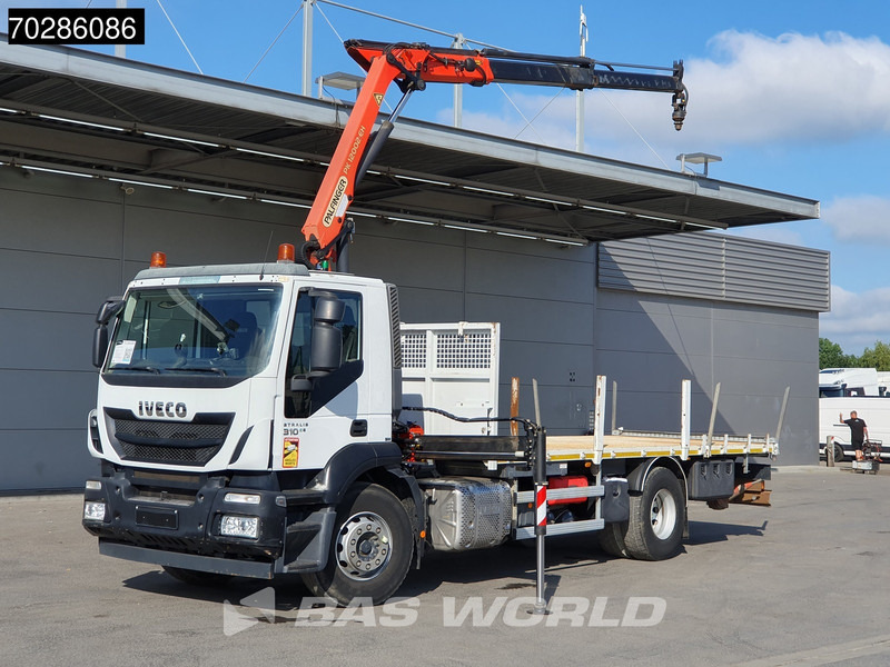Iveco Stralis 310 4X2 Full Steel Palfinger PK12002-EH A Remote Euro 6 - Camión caja abierta, Camión grúa: foto 2 Iveco Stralis 310 4X2 Full Steel Palfinger PK12002-EH A Remote Euro 6 - Camión caja abierta, Camión grúa: foto 2
