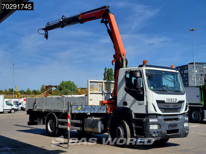 Iveco Stralis 310 4X2 Palfinger PK14502-SH Kran Crane Rotator Steel suspension Euro 6 - Camión caja abierta, Camión grúa: foto 3 Iveco Stralis 310 4X2 Palfinger PK14502-SH Kran Crane Rotator Steel suspension Euro 6 - Camión caja abierta, Camión grúa: foto 3