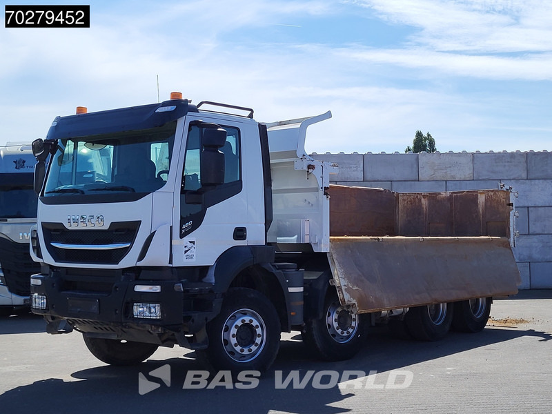 Camión volquete Iveco Stralis 480 8X4 Retarder Hydrauliek BigAxle Euro 6: foto 6
