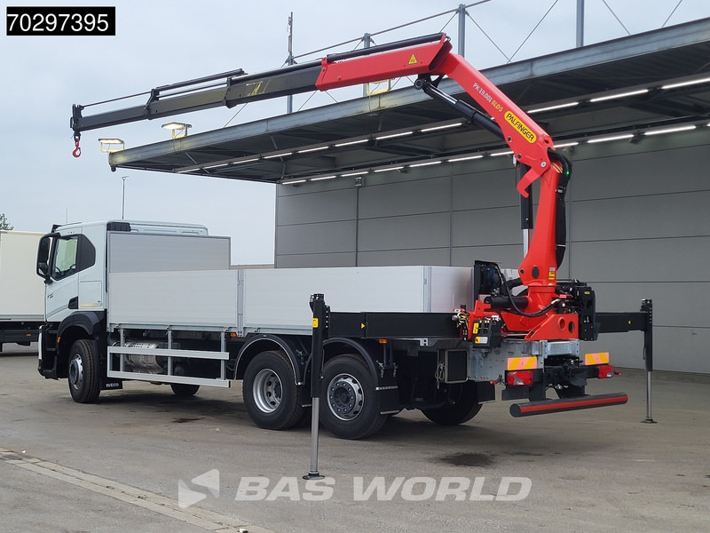 Iveco X-Way 420 6X2 UNUSED Palfinger PK19001 SLD5 Crane Lift+steering-Axle ACC Euro 6 - Camión caja abierta, Camión grúa: foto 2 Iveco X-Way 420 6X2 UNUSED Palfinger PK19001 SLD5 Crane Lift+steering-Axle ACC Euro 6 - Camión caja abierta, Camión grúa: foto 2