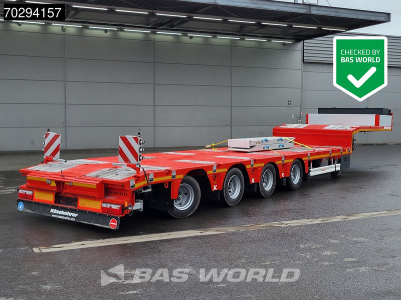 Kässbohrer LB4E 4 axles Extendable - 615cm 1x Lift + 2xSteering Axle - Semirremolque góndola rebajadas: foto 1 Kässbohrer LB4E 4 axles Extendable - 615cm 1x Lift + 2xSteering Axle - Semirremolque góndola rebajadas: foto 1