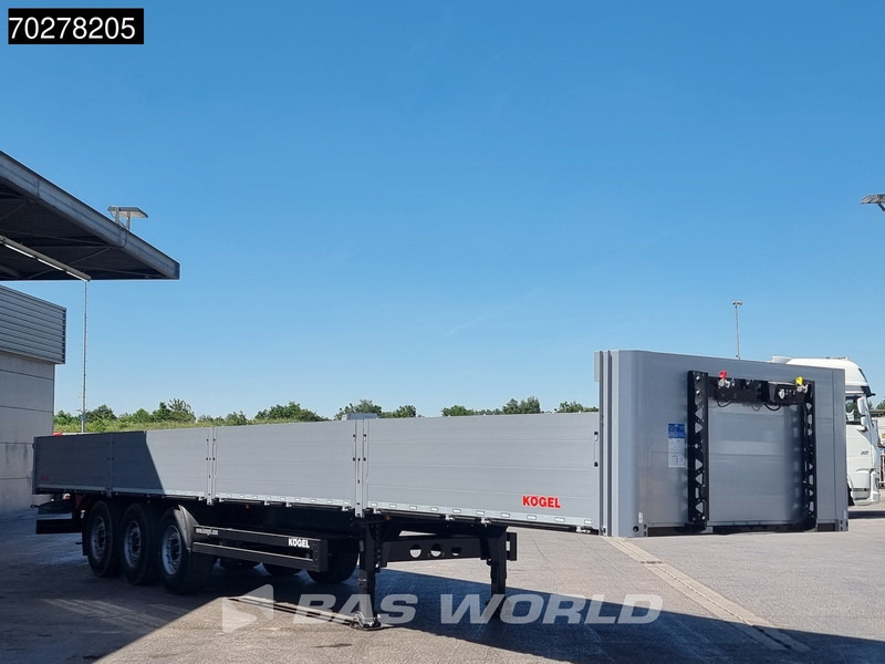 Kögel S24-1 OPEN Liftachse Bordwände - Semirremolque plataforma/ Caja abierta: foto 3 Kögel S24-1 OPEN Liftachse Bordwände - Semirremolque plataforma/ Caja abierta: foto 3
