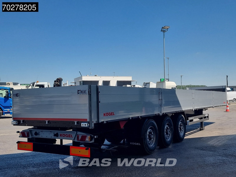Kögel S24-1 OPEN Liftachse Bordwände - Semirremolque plataforma/ Caja abierta: foto 5 Kögel S24-1 OPEN Liftachse Bordwände - Semirremolque plataforma/ Caja abierta: foto 5