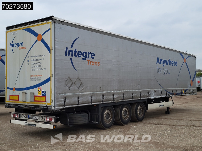 Krone SD 3 axles Alcoa's Edscha Anti-Vandalimus-Plane - Semirremolque lona: foto 5 Krone SD 3 axles Alcoa's Edscha Anti-Vandalimus-Plane - Semirremolque lona: foto 5