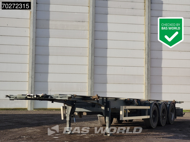 Semirremolque portacontenedore/ Intercambiable LAG O-3-CC 3 axles Liftachse 30ft 40ft: foto 1