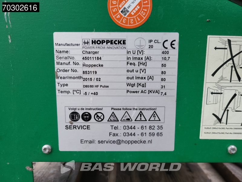 Carretilla elevadora eléctrica Linde E25 -03: foto 18