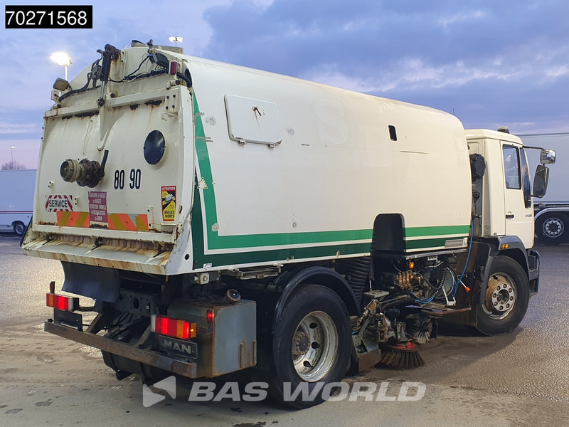 Barredora vial MAN LE 15.250 4X2 Eurovoirie Sweeper Manual Steelsuspension Euro 3: foto 12