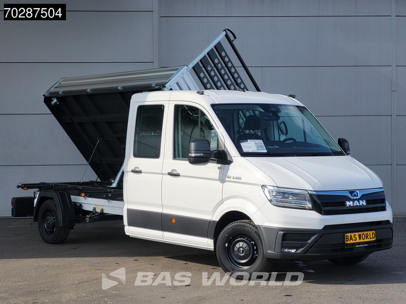 Furgoneta basculante nuevo MAN TGE 3.180 Drie-Zijdige Automaat Kipper 2025-Facelift 180PK Trekhaak LED Airco Cruise Navi Euro6 Kipper Tipper Benne Kieper 3m3 A/C Towbar: foto 7 Furgoneta basculante nuevo MAN TGE 3.180 Drie-Zijdige Automaat Kipper 2025-Facelift 180PK Trekhaak LED Airco Cruise Navi Euro6 Kipper Tipper Benne Kieper 3m3 A/C Towbar: foto 7