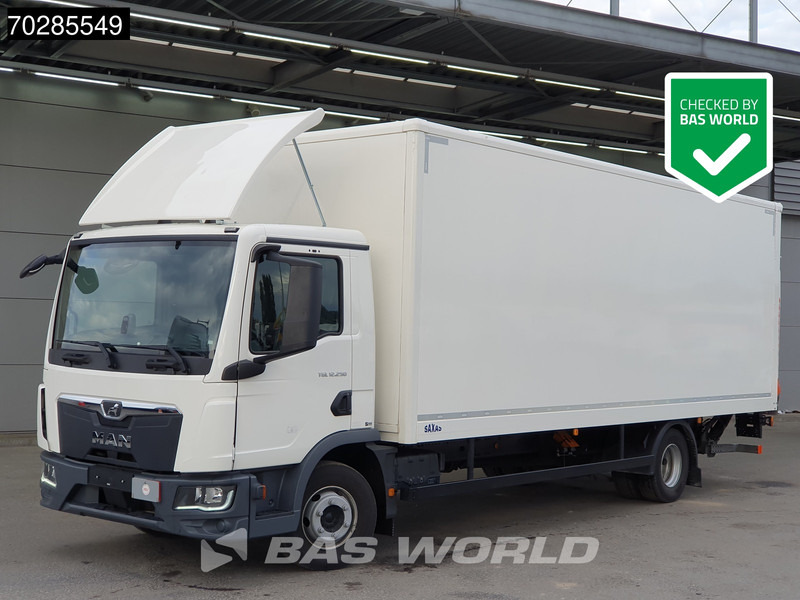 MAN TGL 12.250 4X2 12tonner 1500kg Ladebordwand Automatic Euro 6 - Camión caja cerrada: foto 1 MAN TGL 12.250 4X2 12tonner 1500kg Ladebordwand Automatic Euro 6 - Camión caja cerrada: foto 1