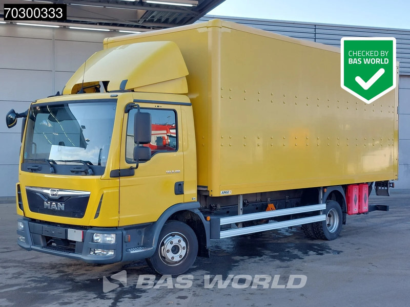MAN TGL 8.190 4X2 8tonner 1500kg Ladebordwand Automatic Euro 6 - Camión caja cerrada: foto 1 MAN TGL 8.190 4X2 8tonner 1500kg Ladebordwand Automatic Euro 6 - Camión caja cerrada: foto 1