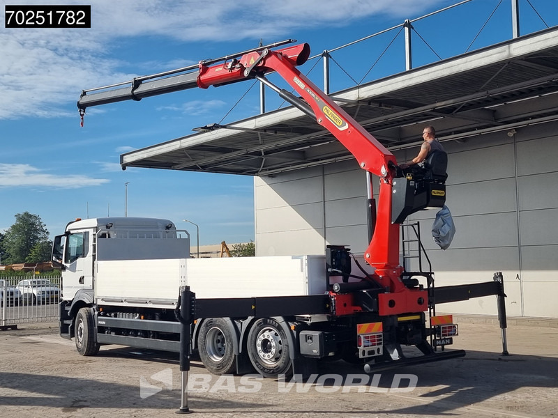 MAN TGS 26.440 6X2 NEW NL-Truck Palfinger PK20.501 L TEC3 Kran Baustoff Lift-Lenk Asche - Camión caja abierta, Camión grúa: foto 2 MAN TGS 26.440 6X2 NEW NL-Truck Palfinger PK20.501 L TEC3 Kran Baustoff Lift-Lenk Asche - Camión caja abierta, Camión grúa: foto 2