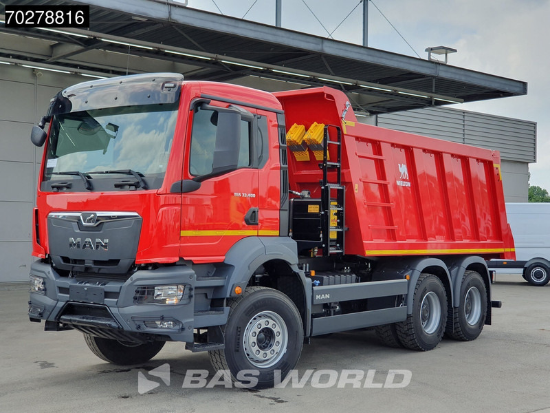 MAN TGS 33.400 6X4 NEW! 16m3 Wielton tipper Manual Body heating Big-Axle Euro 5 - Camión volquete: foto 3 MAN TGS 33.400 6X4 NEW! 16m3 Wielton tipper Manual Body heating Big-Axle Euro 5 - Camión volquete: foto 3