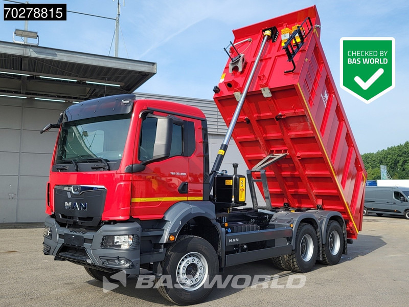 MAN TGS 33.400 6X4 NEW! 16m3 Wielton tipper Manual body heating Big-Axle Euro 5 - Camión volquete: foto 1 MAN TGS 33.400 6X4 NEW! 16m3 Wielton tipper Manual body heating Big-Axle Euro 5 - Camión volquete: foto 1