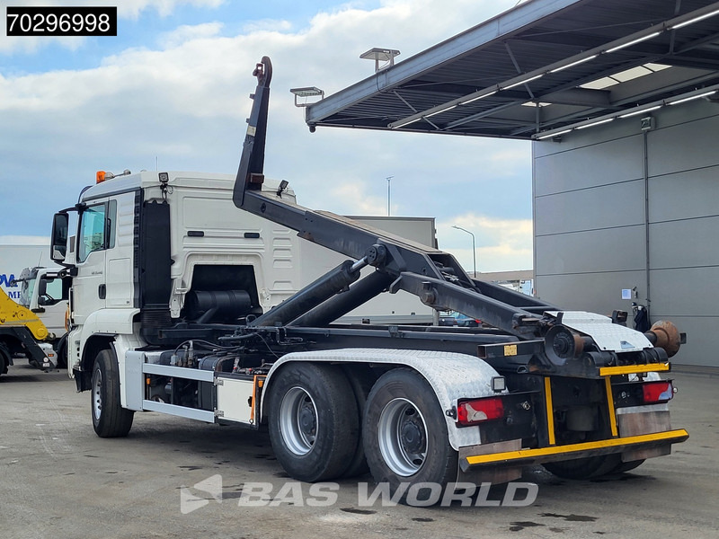 Camión multibasculante MAN TGS 33.440 6X4 25Ton AJK NHS25-5930 hooklift with 5th wheel Wechselsystem Manual Big-Axle Euro 5: foto 9 Camión multibasculante MAN TGS 33.440 6X4 25Ton AJK NHS25-5930 hooklift with 5th wheel Wechselsystem Manual Big-Axle Euro 5: foto 9