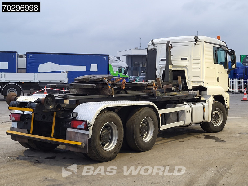 Camión multibasculante MAN TGS 33.440 6X4 25Ton AJK NHS25-5930 hooklift with 5th wheel Wechselsystem Manual Big-Axle Euro 5: foto 17 Camión multibasculante MAN TGS 33.440 6X4 25Ton AJK NHS25-5930 hooklift with 5th wheel Wechselsystem Manual Big-Axle Euro 5: foto 17