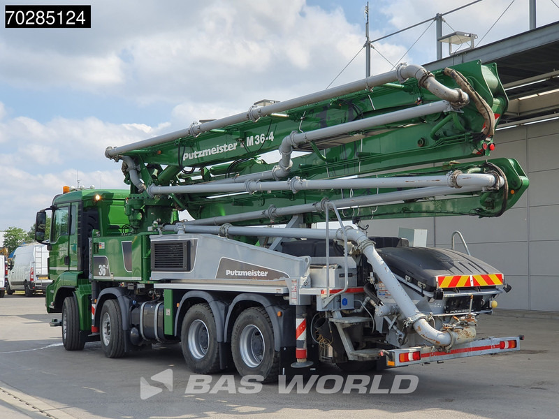 MAN TGS 37.460 8X4 Putzmeister M36-4 Pump Manual Big-Axle Steelsuspension Navi Euro 6 - Bomba de hormigón: foto 2 MAN TGS 37.460 8X4 Putzmeister M36-4 Pump Manual Big-Axle Steelsuspension Navi Euro 6 - Bomba de hormigón: foto 2