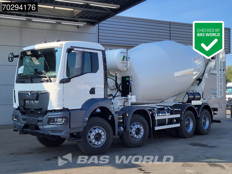 MAN TGS 41.440 8X4 NEW! 12m3 Stetter Mixer Big-Axle Steelsuspension Automatic Euro 6 - Camión hormigonera: foto 1 MAN TGS 41.440 8X4 NEW! 12m3 Stetter Mixer Big-Axle Steelsuspension Automatic Euro 6 - Camión hormigonera: foto 1