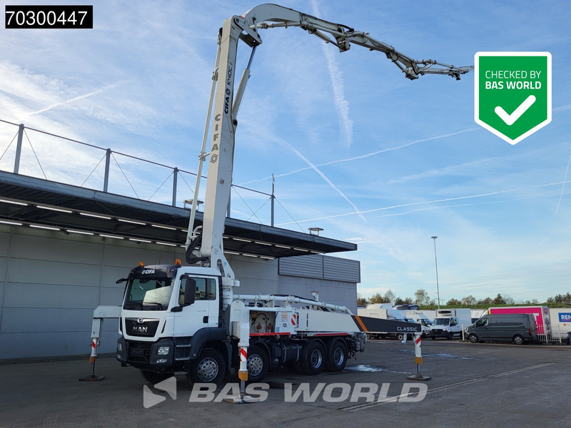 MAN TGS 41.460 8X4 CIFA K40C-PU1607 Pump 935hours! Big-Axle Steelsuspension Euro 6 - Bomba de hormigón: foto 1 MAN TGS 41.460 8X4 CIFA K40C-PU1607 Pump 935hours! Big-Axle Steelsuspension Euro 6 - Bomba de hormigón: foto 1