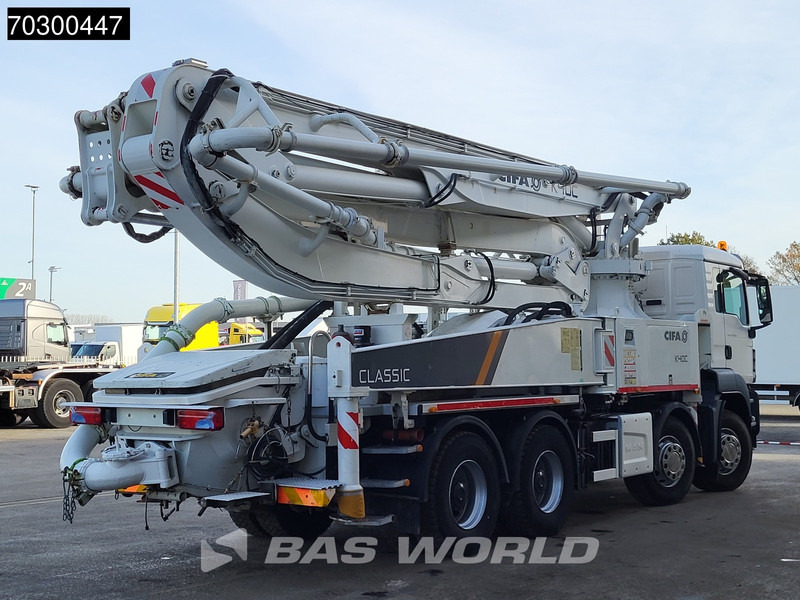 Bomba de hormigón MAN TGS 41.460 8X4 CIFA K40C-PU1607 Pump 935hours! Big-Axle Steelsuspension Euro 6: foto 12 Bomba de hormigón MAN TGS 41.460 8X4 CIFA K40C-PU1607 Pump 935hours! Big-Axle Steelsuspension Euro 6: foto 12