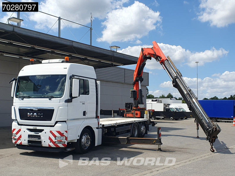 MAN TGX 26.440 6X2 Palfinger PK 53002 SH Kran Crane Steering Axle Automatic Euro 5 - Camión caja abierta, Camión grúa: foto 5 MAN TGX 26.440 6X2 Palfinger PK 53002 SH Kran Crane Steering Axle Automatic Euro 5 - Camión caja abierta, Camión grúa: foto 5
