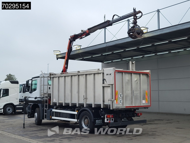 Mercedes-Benz Actros 1833 4X2 Palfinger PK7.501 SLD Kran Crane 17m3 tipper Big-Axle Euro 6 - Camión volquete, Camión grúa: foto 2 Mercedes-Benz Actros 1833 4X2 Palfinger PK7.501 SLD Kran Crane 17m3 tipper Big-Axle Euro 6 - Camión volquete, Camión grúa: foto 2