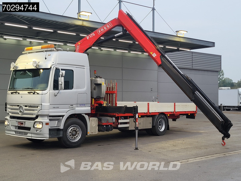 Mercedes-Benz Actros 1836 Actros 4X2 Fassi F175A 26 Crane Kran Remote Automatic Euro 3 - Camión caja abierta, Camión grúa: foto 3 Mercedes-Benz Actros 1836 Actros 4X2 Fassi F175A 26 Crane Kran Remote Automatic Euro 3 - Camión caja abierta, Camión grúa: foto 3