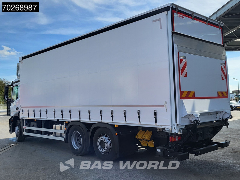 Mercedes-Benz Actros 2532 6X2 NEW 2000kg Ladebordwand Navi Lenkachse Euro 6 - Camión lona: foto 2 Mercedes-Benz Actros 2532 6X2 NEW 2000kg Ladebordwand Navi Lenkachse Euro 6 - Camión lona: foto 2