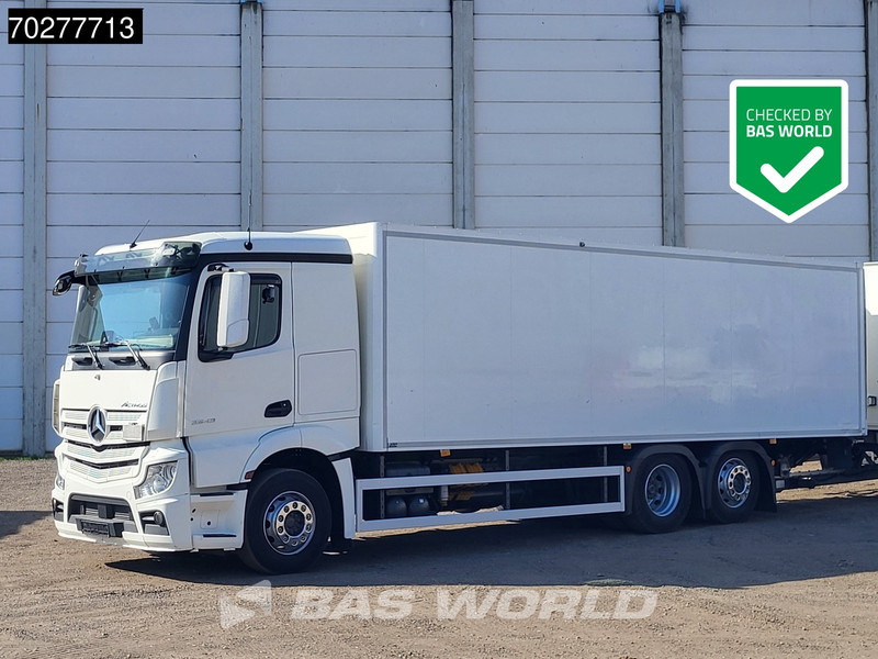 Mercedes-Benz Actros 2543 6X2 Lift-Lenk Asche Retarder ACC Navi PPC Euro 6 - Camión caja cerrada: foto 1 Mercedes-Benz Actros 2543 6X2 Lift-Lenk Asche Retarder ACC Navi PPC Euro 6 - Camión caja cerrada: foto 1