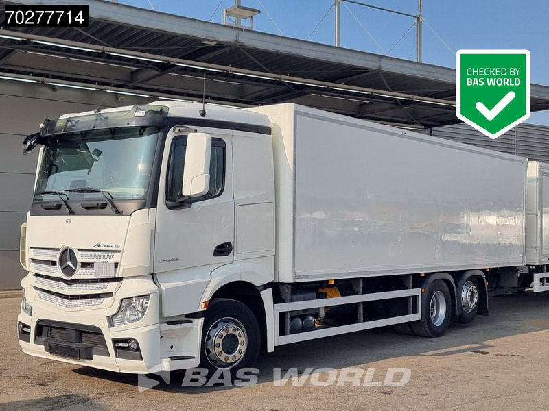 Mercedes-Benz Actros 2543 6X2 Retarder Lift+Lenkachse Navi Automatic Euro 6 - Camión caja cerrada: foto 1 Mercedes-Benz Actros 2543 6X2 Retarder Lift+Lenkachse Navi Automatic Euro 6 - Camión caja cerrada: foto 1