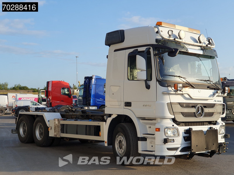 Camión multibasculante Mercedes-Benz Actros 2648 Actros 6X4 HIAB XR20SL56 Hooklift Big-Axle Automatic Euro 5: foto 8