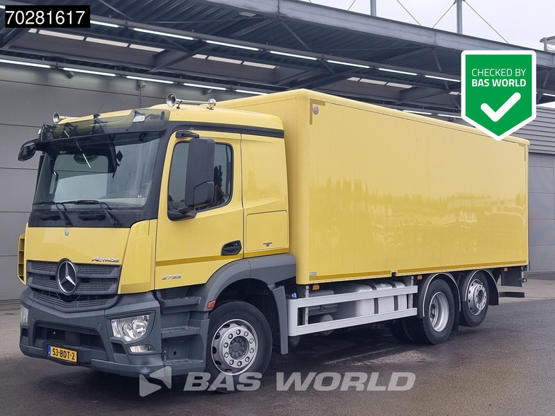Mercedes-Benz Actros 2733 6X2 NL-Truck 4000kg ladebordwand Lift-Lenkachse Euro 6 - Camión caja cerrada: foto 1 Mercedes-Benz Actros 2733 6X2 NL-Truck 4000kg ladebordwand Lift-Lenkachse Euro 6 - Camión caja cerrada: foto 1