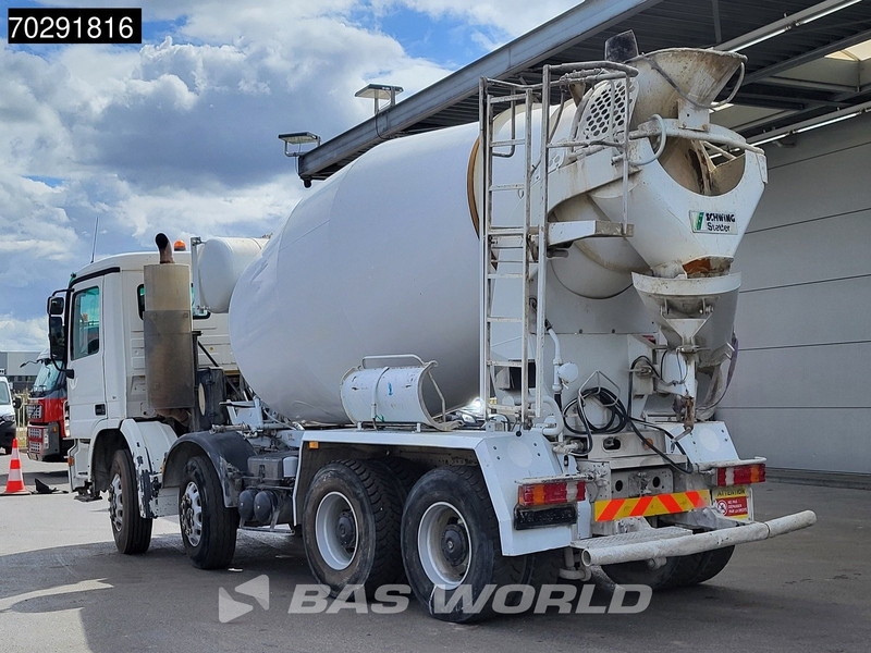 Mercedes-Benz Actros 3236 8X4 9M3 Stetter Mixer Big-Axle 3-Pedals Steelsuspension Euro 3 - Camión hormigonera: foto 2 Mercedes-Benz Actros 3236 8X4 9M3 Stetter Mixer Big-Axle 3-Pedals Steelsuspension Euro 3 - Camión hormigonera: foto 2