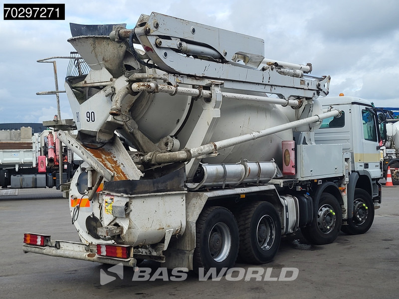 Mercedes-Benz Actros 3241 8X4 7m3 Putzmeister Mixer Big-Axle Steelsuspension 3-Pedals Pompe+Mixer Euro 4 - Bomba de hormigón: foto 5 Mercedes-Benz Actros 3241 8X4 7m3 Putzmeister Mixer Big-Axle Steelsuspension 3-Pedals Pompe+Mixer Euro 4 - Bomba de hormigón: foto 5