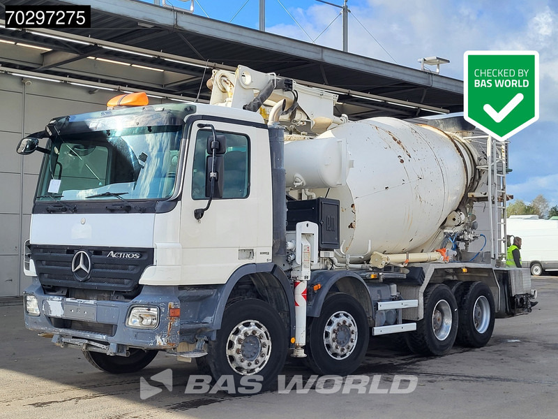 Mercedes-Benz Actros 3241 8X4 7m3 Putzmeister TMM 21-3 Mixer Big-Axle Steelsuspension 3-Pedals Euro 4 - Camión hormigonera: foto 1 Mercedes-Benz Actros 3241 8X4 7m3 Putzmeister TMM 21-3 Mixer Big-Axle Steelsuspension 3-Pedals Euro 4 - Camión hormigonera: foto 1