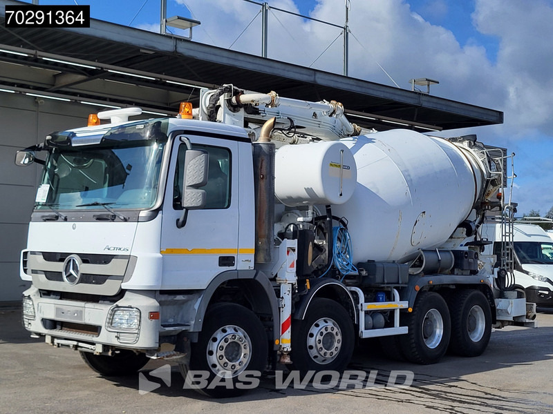 Leasing de Mercedes-Benz Actros 3241 8X4 Cifa MK24.4Z Pompe+Mixer Retarder 3-Pedals Steelsuspension Big-Axle Euro 5 Mercedes-Benz Actros 3241 8X4 Cifa MK24.4Z Pompe+Mixer Retarder 3-Pedals Steelsuspension Big-Axle Euro 5: foto 14