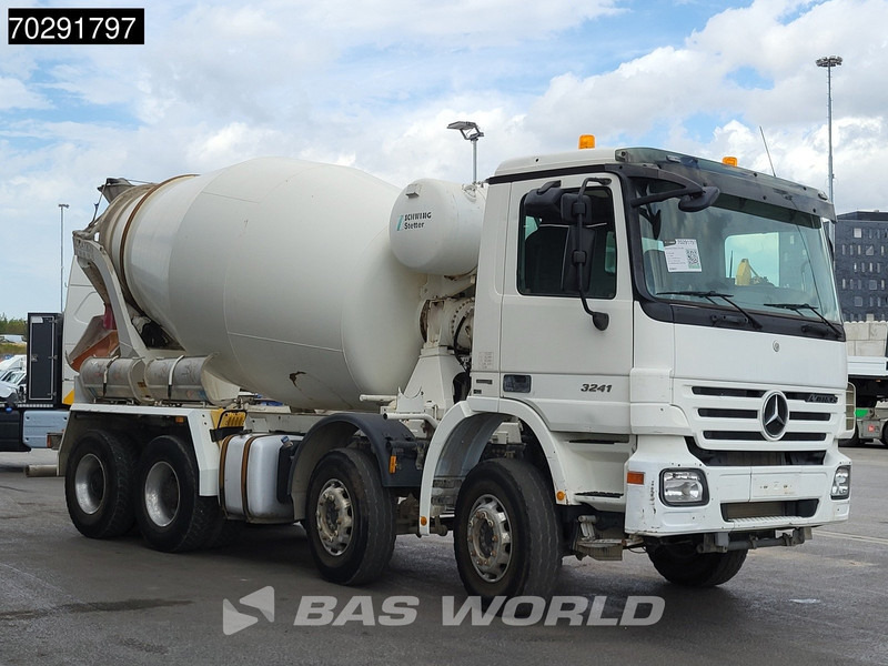 Mercedes-Benz Actros 3241 8X4 Retarder 9m3 Stetter Steelsuspension 3-Pedals Euro 4 - Camión hormigonera: foto 3 Mercedes-Benz Actros 3241 8X4 Retarder 9m3 Stetter Steelsuspension 3-Pedals Euro 4 - Camión hormigonera: foto 3
