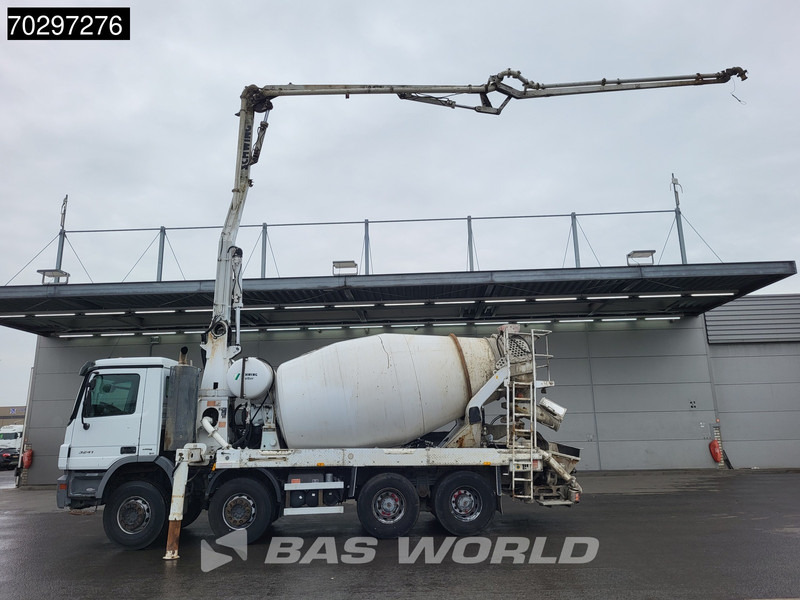 Mercedes-Benz Actros 3241 8X4 SCHWING FBP 21-100 PUMI 7m3 Mixer 3-Pedals Big-Axle Euro 4 - Bomba de hormigón: foto 5 Mercedes-Benz Actros 3241 8X4 SCHWING FBP 21-100 PUMI 7m3 Mixer 3-Pedals Big-Axle Euro 4 - Bomba de hormigón: foto 5