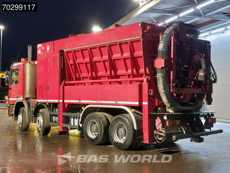 Mercedes-Benz Actros 4144 Actros 8X4 10m3 RESCHWITZER ESE 32/10-DV-K Saugbagger Big-Axle Euro 5 - Limpieza de alcantarillado: foto 2 Mercedes-Benz Actros 4144 Actros 8X4 10m3 RESCHWITZER ESE 32/10-DV-K Saugbagger Big-Axle Euro 5 - Limpieza de alcantarillado: foto 2