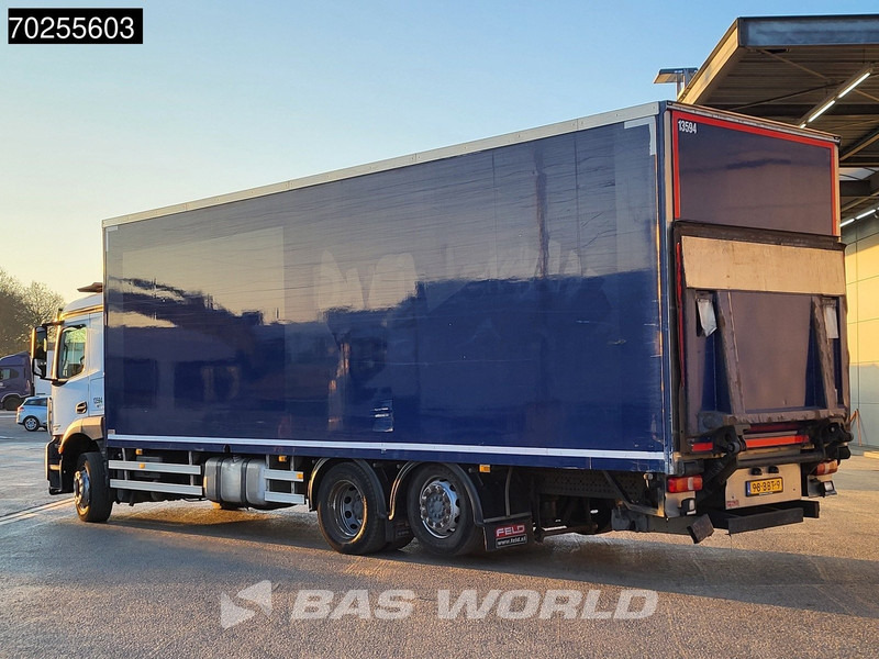 Mercedes-Benz Antos 2533 6X2 26.5t NL-Truck 2000kg Ladebordwand Lift+Steering Axle Automatic EURO6 - Camión caja cerrada: foto 2 Mercedes-Benz Antos 2533 6X2 26.5t NL-Truck 2000kg Ladebordwand Lift+Steering Axle Automatic EURO6 - Camión caja cerrada: foto 2
