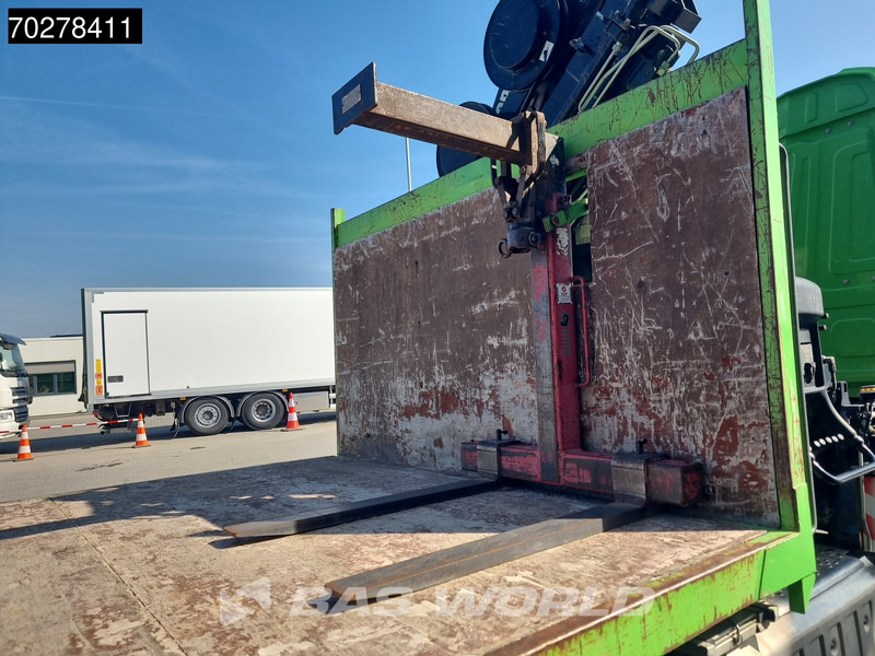 Camión caja abierta, Camión grúa Mercedes-Benz Arocs 1830 4X2 Hiab 122 ES-3 HIPRO Kran Crane Big-Axle Euro 6: foto 17