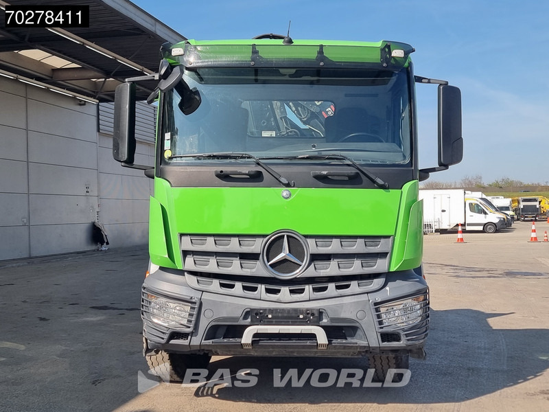 Camión caja abierta, Camión grúa Mercedes-Benz Arocs 1830 4X2 Hiab 122 ES-3 HIPRO Kran Crane Big-Axle Euro 6: foto 11