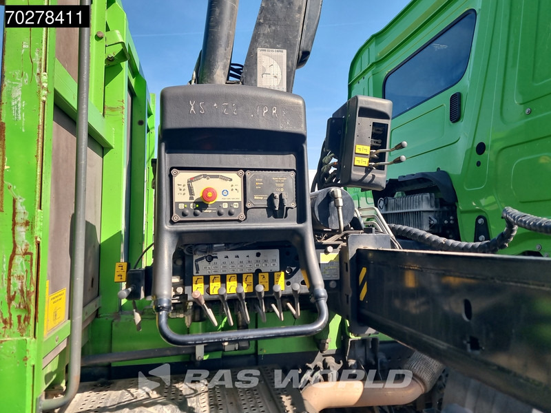 Camión caja abierta, Camión grúa Mercedes-Benz Arocs 1830 4X2 Hiab 122 ES-3 HIPRO Kran Crane Big-Axle Euro 6: foto 19