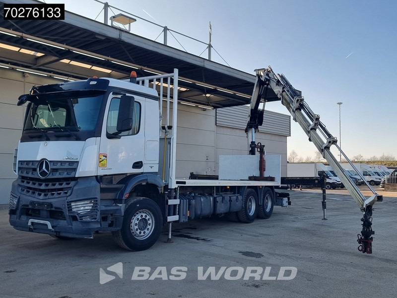 Mercedes-Benz Arocs 2636 6X4 HIAB X-HIDUO 188 ES-S Crane Kran Big axle Euro 6 - Camión caja abierta, Camión grúa: foto 5 Mercedes-Benz Arocs 2636 6X4 HIAB X-HIDUO 188 ES-S Crane Kran Big axle Euro 6 - Camión caja abierta, Camión grúa: foto 5