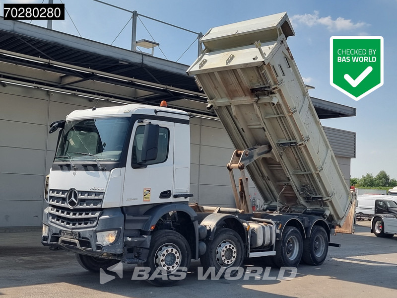 Mercedes-Benz Arocs 3240 8X4 12m3 3-Side Tipper Automatic Euro 6 - Camión volquete: foto 1 Mercedes-Benz Arocs 3240 8X4 12m3 3-Side Tipper Automatic Euro 6 - Camión volquete: foto 1